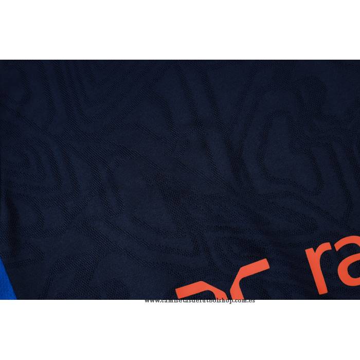 Chandal del Olympique Marsella 24-25 Manga Corta Azul - Pantalon Corto